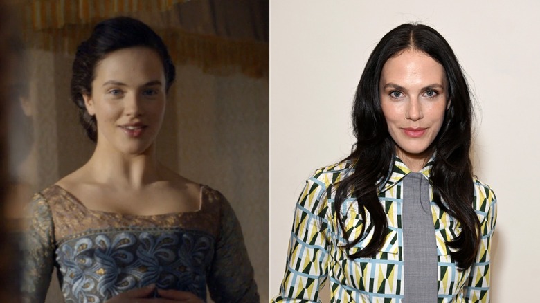 Jessica Brown Findlay in Downton Abbey and in 2025