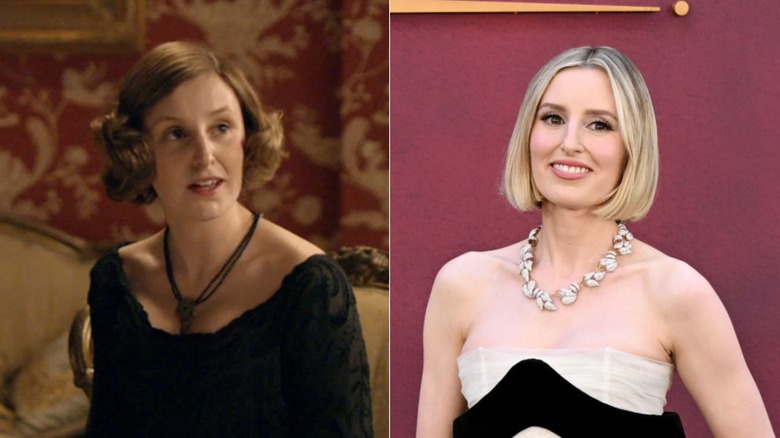 Laura Carmichael with a bob