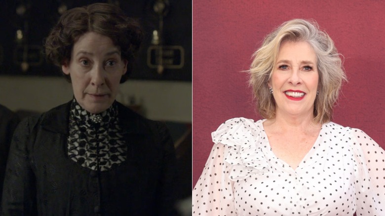 Phyllis Logan in Downton Abbey and in 2025