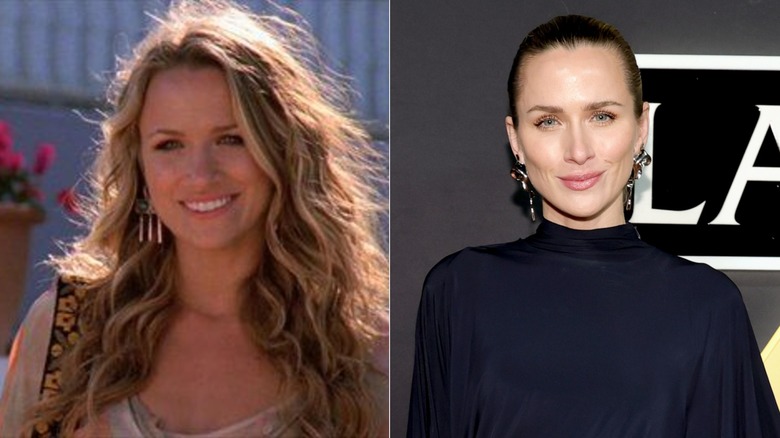 (L) Shantel VanSanten as Quinn James in "One Tree Hill"; (R) Shantel VanSanten at a "Law & Order" event in 2026