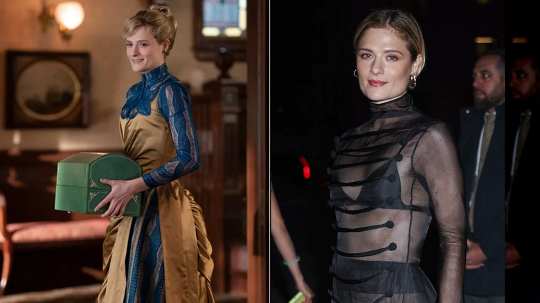 Louisa Jacobson as Marian Brook in "The Gilded Age" / Louisa Jacobson the third annual CULT100 at The Guggenheim in New York City in April 2026