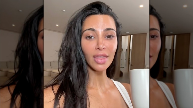 Kim Kardashian with no makeup