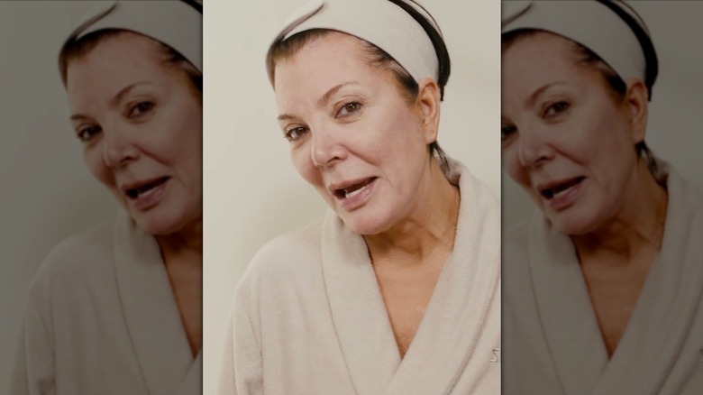 Kris Jenner with no makeup