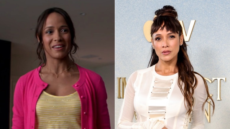 Dania Ramirez as Rosie Falta and in a white dress