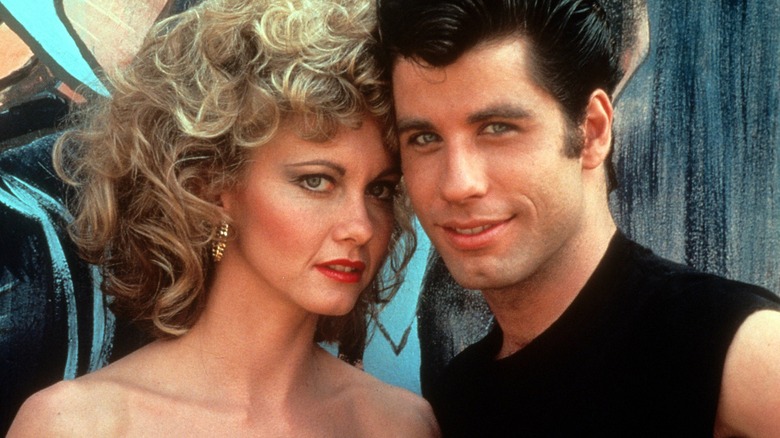 Olivia Newton-John and John Travolta in 