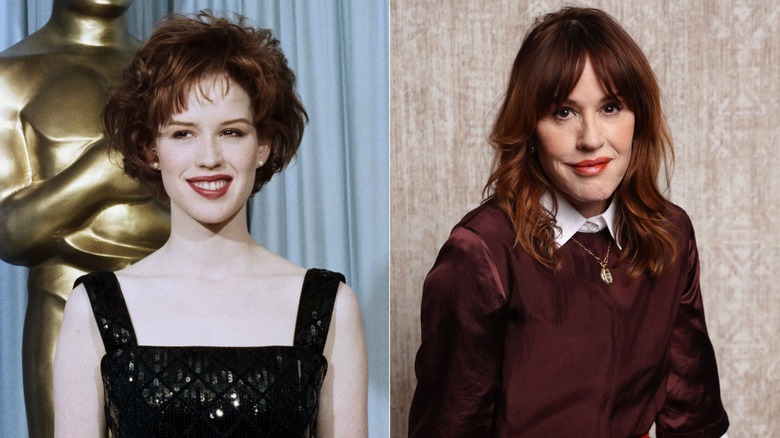 Molly Ringwald in 1987 and 2026