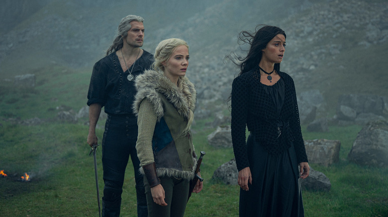 The cast of The Witcher
