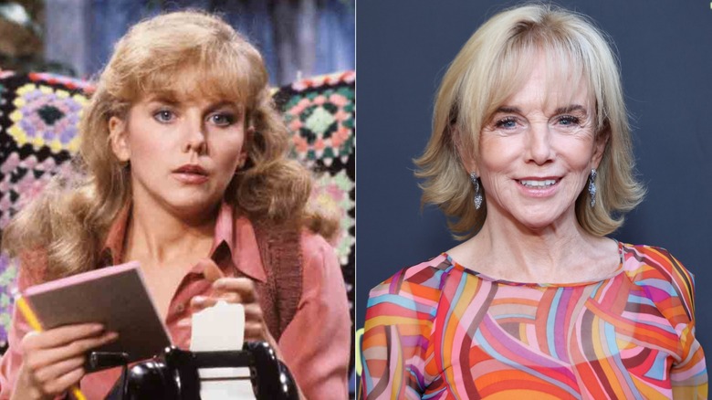 Side-by-side photos of Happy Days actor Linda Purl
