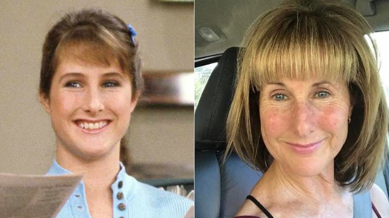 Side-by-side photos of Happy Days actor Cathy Silvers