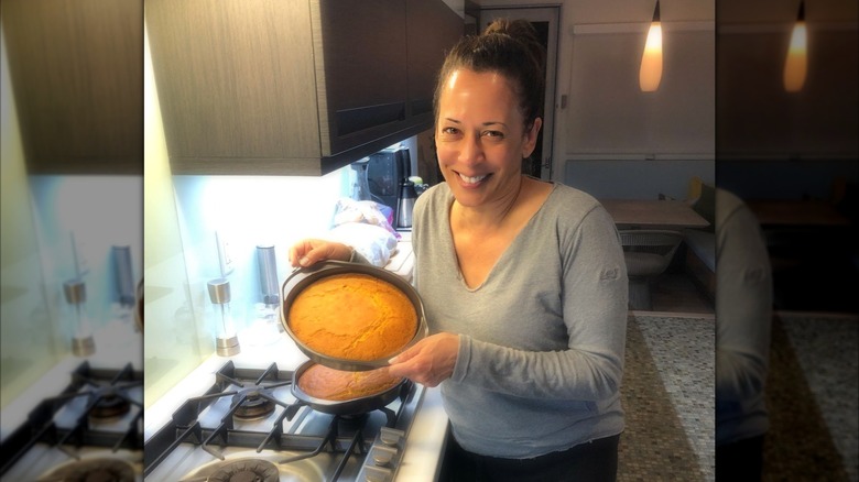 Kamala Harris with no makeup