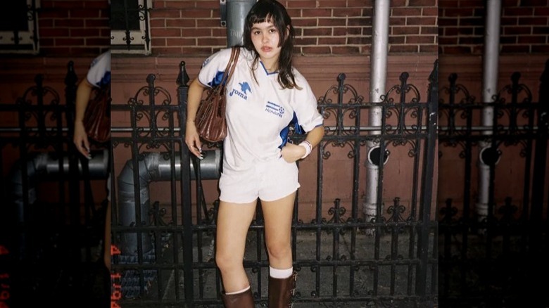 Girl soccer uniform