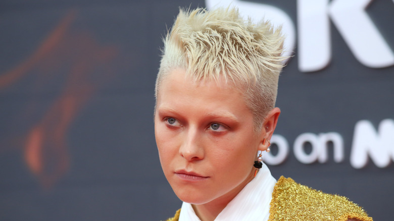 Emma D'Arcy at event