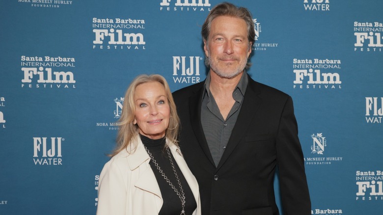 Bo Derek and John Corbett at the Santa Barbara International Film Festival.
