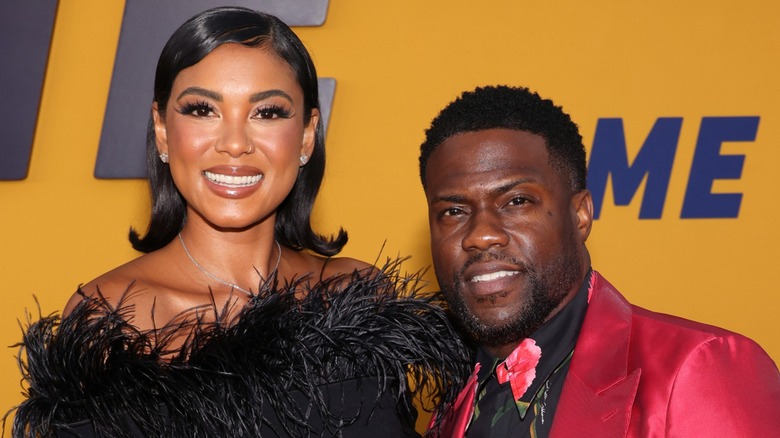 Kevin Hart and wife Eniko Parrish