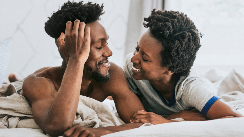 couple in bed