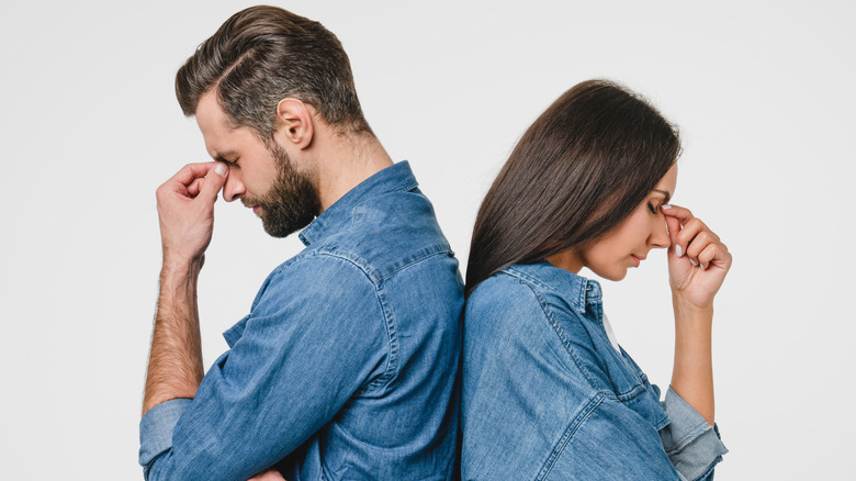 couple going through divorce