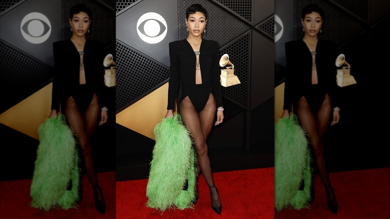 Coi Leray at the 2024 Grammy Awards