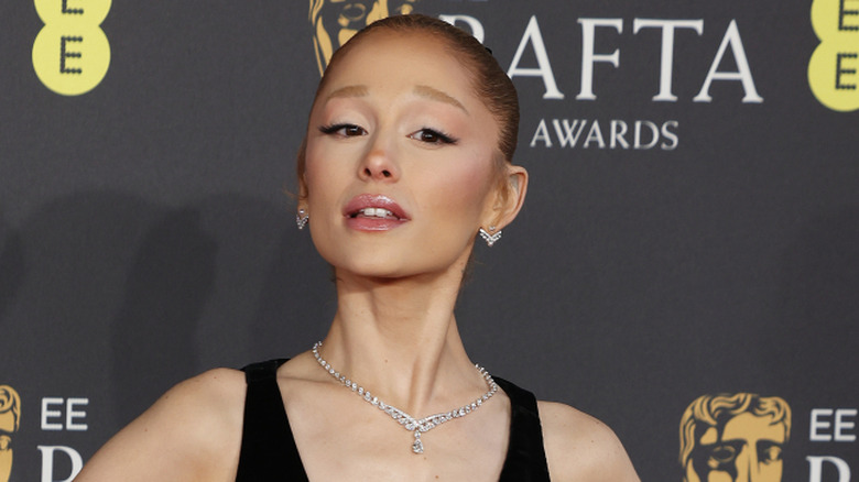 Ariana Grande at the 2025 BAFTAs