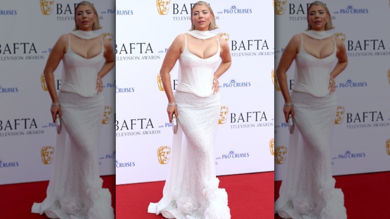 Olivia Bowen poses at the BAFTA Television Awards