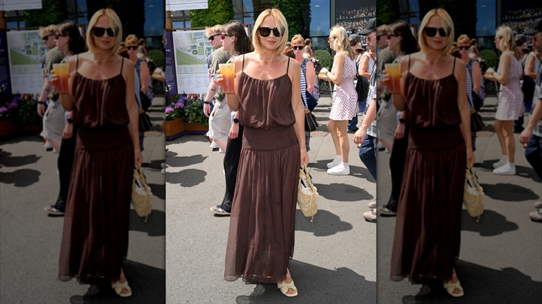 Kimberley Walsh at Wimbledon 2026.