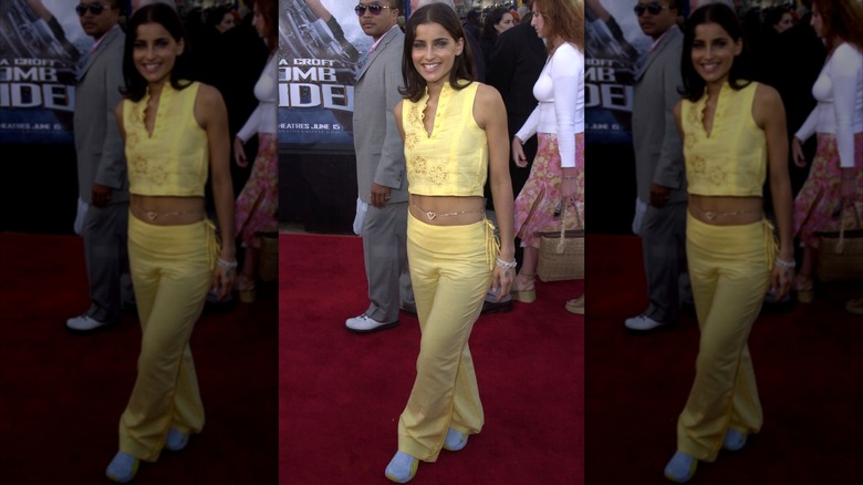 Nelly Furtado at the Lara Croft: Tomb Raider premiere in 2001