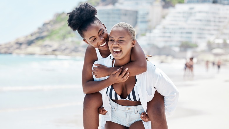 couple at the beach