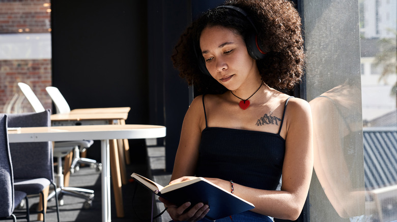 Woman reading