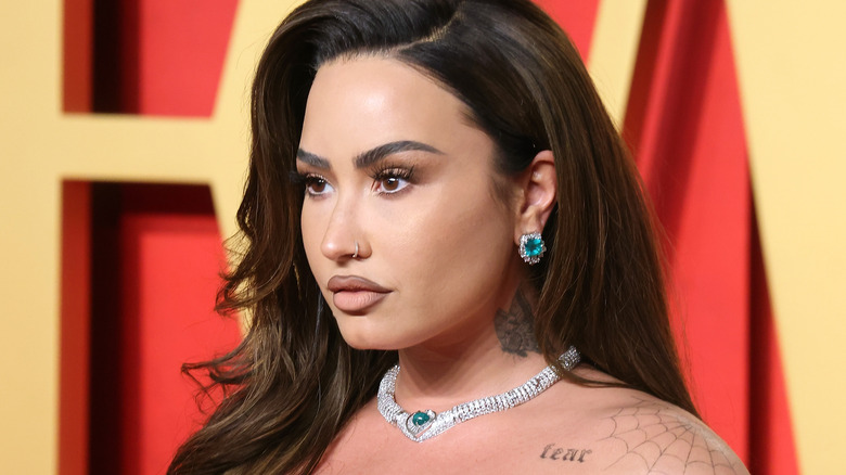 Demi Lovato at 2024 Vanity Fair Oscars Party
