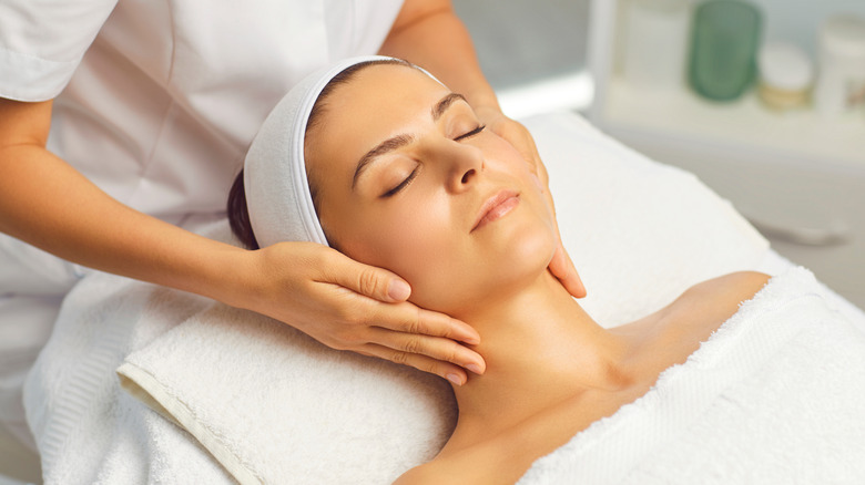 Facial at Spa