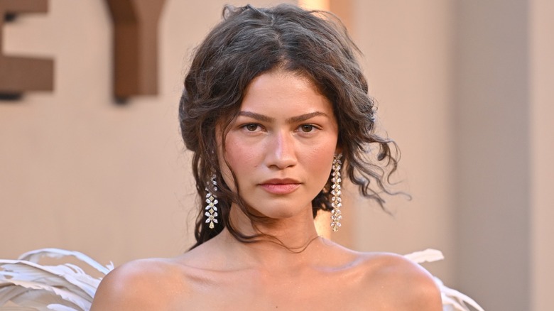 Zendaya at the New York premiere of "The Odyssey."