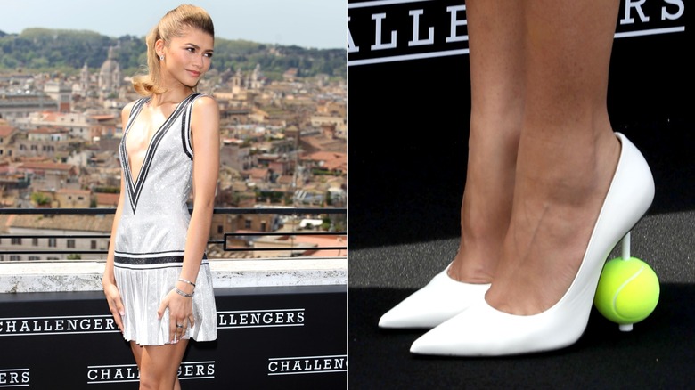 Zendaya's Challengers Press Tour Outfits Are Serving Tenniscore Realness