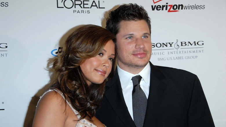 nick and vanessa lachey at awards