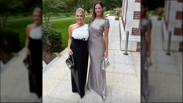 Karoline Leavitt and Margo Martin smiling