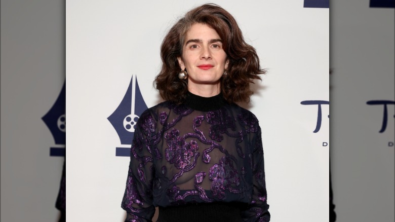Gaby Hoffmann at awards show in 2026.