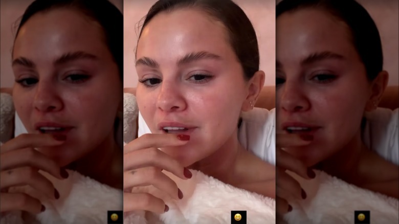 Selena Gomez without makeup.