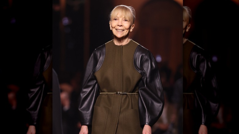 Penelope Tree walks the runway at the Fendi fashion show during the Milan Fashion Week - Womenswear Fall/Winter 2025/2026 on February 26