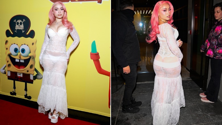 Ice Spice at the premiere of The SpongeBob Movie: Search for SquarePants