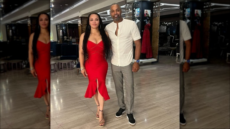 Egypt Sherrod and Mike Jackson smiling