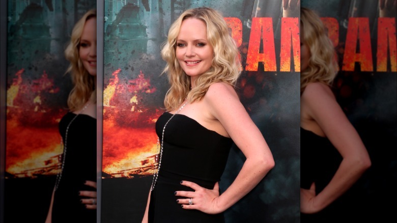 Marley Shelton on the red carpet