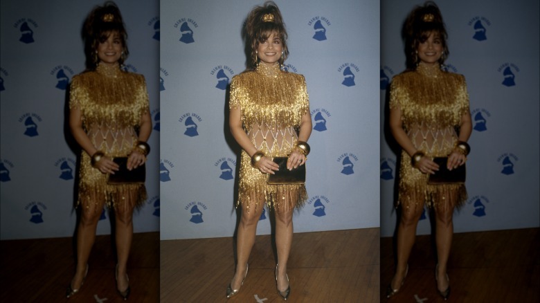 Paula Abdul at the 1990 Grammy Awards.
